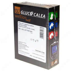 Тест-полоски ветеринарные Wellion Gluco Calea, уп. 50 шт.