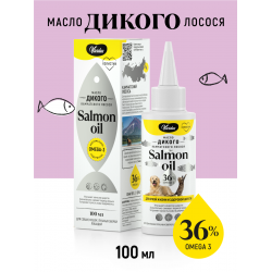 Масло лососевое для кошек и собак Вивидус