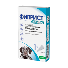 Фиприст Комбо (КРКА) для собак (20-40 кг), 1пип/уп.