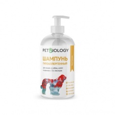 Шампунь PETBIOLOGY гипоаллергенный для собак и кошек, с 3-х месяцев, Канада, 300 мл