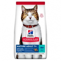 Сухой корм Hill's Science Plan для пожилых кошек (7+), с тунцом, 1,5 кг