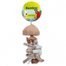 Bambini Pets Игрушка для крупных попугаев Многогранная, 45 см