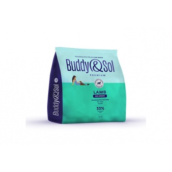 Buddy Sol сухой корм для взрослых собак мелких пород, ягненок