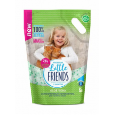 Little Friends Aloe Vera наполнитель силикагелевый 5 л