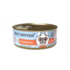 Best Dinner Exclusive Vet Profi Mobility консервы для собак, говядина 100 г