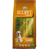 Ecopet Natural Сухой корм для взрослых собак, ягненок