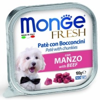 Monge Dog Fresh консервы для собак говядина 100г