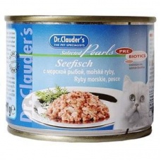 Dr. Cluader's Selected Pearls Ocean Fish консервированный корм для кошек с морской рыбой,200 г