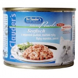 Dr. Cluader's Selected Pearls Ocean Fish консервированный корм для кошек с морской рыбой,200 г