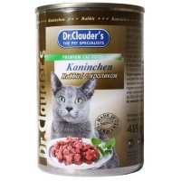 Dr. Cluader's Rabbit консервы с кроликом, 415 г