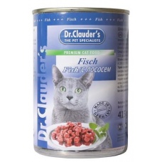 Dr. Cluader's Fish консервы c с рыбой (лосось), 415 г