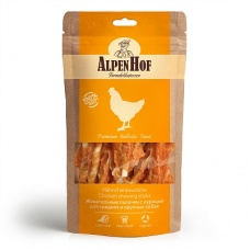 AlpenHof Лакомство Жевательные палочки с курицей для средля круп собак 80г