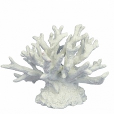 AQUA DELLA Декорация для аквариума "Коралл Pillar", белый, 15x11,5x12см