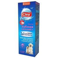 Cliny Зубная паста кальций + 75мл