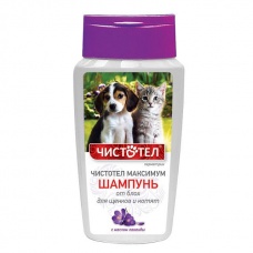 Чистотел Шампунь Максимум от блох для котят и щенков (Экопром), фл. 180 мл