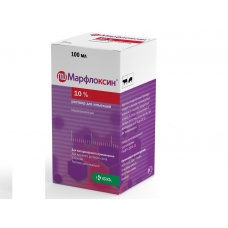 Марфлоксин (КРКА), растрвор для инъекций. 10%, флак. 100 мл