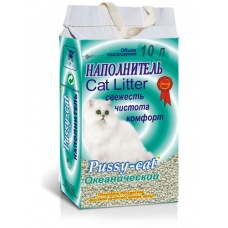 Пуси Кэт Океанический Наполнитель впитывающий