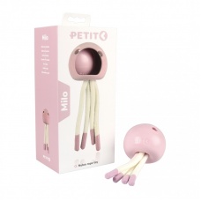 PETIT Игрушка для щенков развивающая "Milo", розовая, 18x7x7см