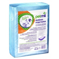 Петмил Пеленка-подстилка впит. однораз. (Медмил) 60х60, уп. 5, 10, 30, 60, 240 шт