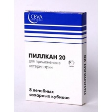 Пиллкан 20 (Сева), уп. 8 сахарных кубиков