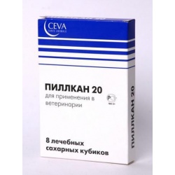Пиллкан 20 (Сева), уп. 8 сахарных кубиков