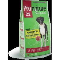 Pronature Original 22 сухой корм для взрослых собак с ягнен. (кр. гран.), уп. 18 кг