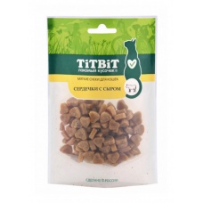 Сердечки с сыром для кошек (Мягкие снеки) Титбит 50 г