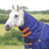 SHIRES HIGHLANDER Капор пристегной для лошади "Original", 600D, 100g, синий