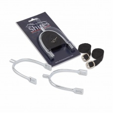 SHIRES Шпоры + нейлоновые тренчики, мужские, пара