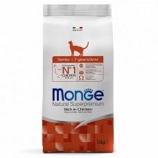 Monge Cat Senior корм для пожилых кошек 1,5 кг