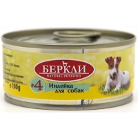 Беркли консервы для собак, индейка 100 г