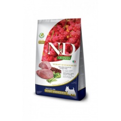 Farmina N&D QUINOA сухой корм для взрослых собак mini контроль веса ягненок, киноа