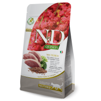 Farmina N&D QUINOA сухой корм для стерилизованных кошек и котов, утка с киноа