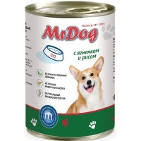 Mr.Dog консервы для собак с Ягнёнком и рисом