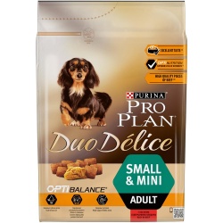 Pro Plan Duo Delice сухой корм для собак мелких пород, говядина