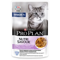 Pro Plan Pouch консервы для стерилизованных кошек старше 7 лет индейка паштет