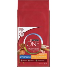 Purina One Med Max сухой корм для собак курица рис