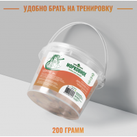 Печенье РИСОВОЕ С МОРКОВЬЮ LuckyPro для лошадей, 200 г