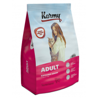 Karmy Adult сухой корм для взрослых кошек c телятиной