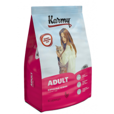 Karmy Adult сухой корм для взрослых кошек c курицей