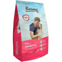 Karmy Sensitive Mini сухой корм для собак мелких пород с чувствительным пищеварением, с лососем, 2 кг